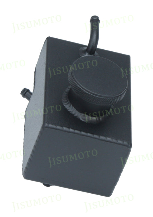 For Yamaha ATV 350YFZ Banshee 1987-2006 Aluminum Radiator Coolant Reservoir Catch Tank H16160335,2GU-21871-00-00